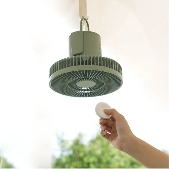 Porodo Lifestyle Multi-Purpose Design Outdoor Cooling Fan Night Light - Charging - White